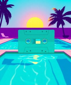 Pool Tape Paint Numbers