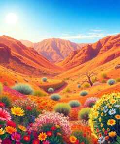 Floral Basin Paint Numbers