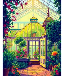 Victorian Hothouse Paint Numbers