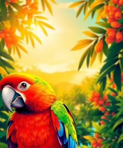 Macaw Canopy Paint Numbers