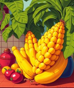 Vintage Plantains Paint Numbers