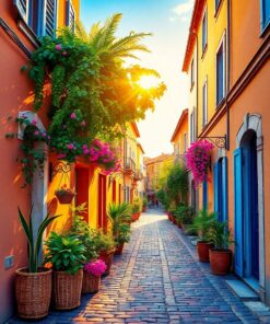 Tropical Baskets Paint Numbers