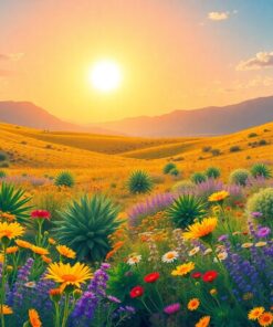 Wildflower Valley Paint Numbers