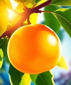 Sunlit Young Guava Fruit Paint By Numbers