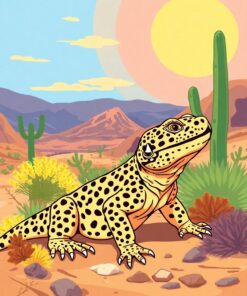 Desert Vista Paint Numbers