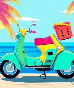 Hopper Moped Paint Numbers