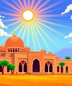 Sunrays Over Moorish Idols Paint By Numbers