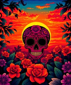 Tropical Lace Paint Numbers