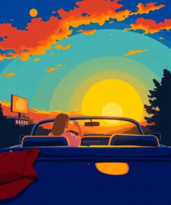 Drive Romance Paint Numbers