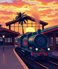 Island Express Paint Numbers