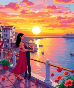 Malecon Valentine Paint Numbers