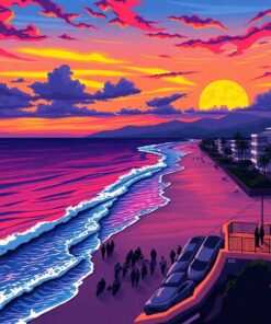 Ocean Drive Paint Numbers