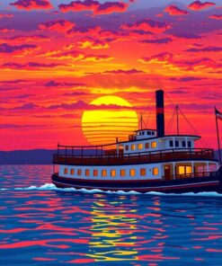 Paddle Steamer Paint Numbers