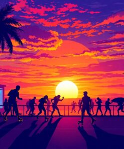 Skates Beats Paint Numbers