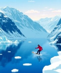 Icy Fjords Paint Numbers