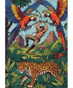 Surviving The Macaw Realm Paint By Numbers