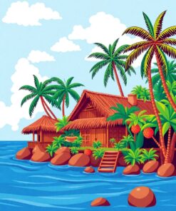 Island Dwelling Paint Numbers