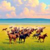 Herd Migration Paint Numbers