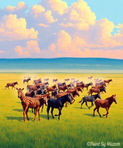 Herd Migration Paint Numbers