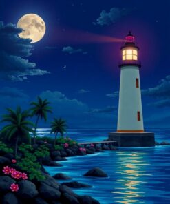 Midnight Light Paint Numbers