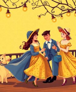 Vintage Gold Paint Numbers