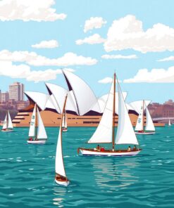 Vintage Regatta Paint Numbers