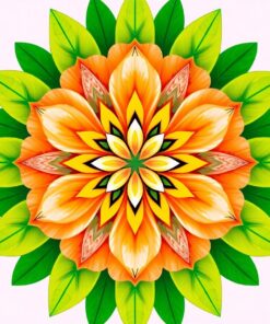 Citrus Blossoms Paint Numbers