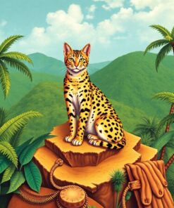 Tropical Atlas Paint Numbers