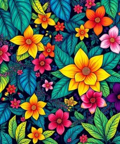 Flora Soul Paint Numbers