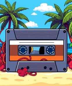 Island Tape Paint Numbers