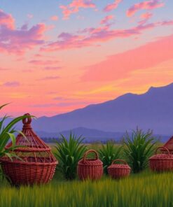 Baskets Dusk Paint Numbers