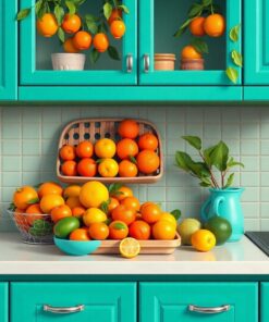 Citrus Display Paint Numbers