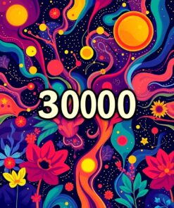 Tropical Vines Paint Numbers