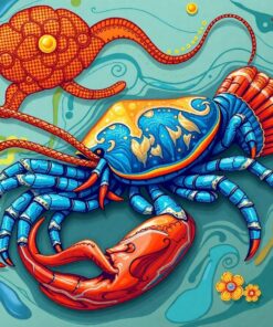 The Curious Antique Crustacean Paint By Numbers