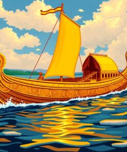 Golden Raft Paint Numbers