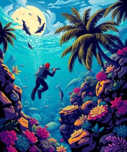 Diver Discovery Paint Numbers