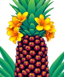 Pineapple Crown Paint Numbers