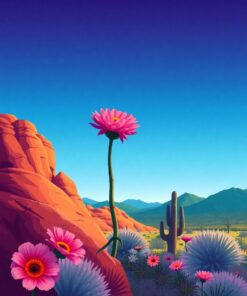 Desert Superbloom Paint Numbers