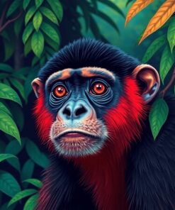 Rainforest Gaze Paint Numbers