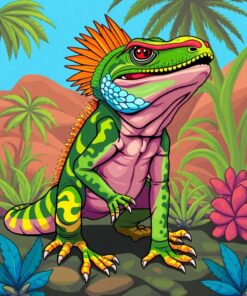 Reptile Stance Paint Numbers