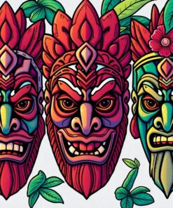 Tropical Guardians Paint Numbers