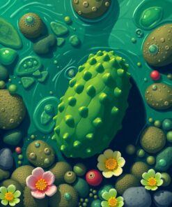 Cucumber Realism Paint Numbers