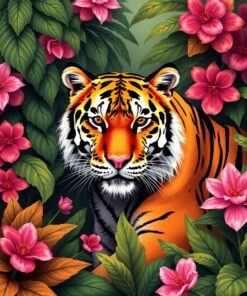 Classical Fronds Paint Numbers