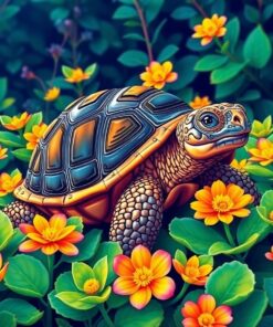 Tropical Clover Paint Numbers