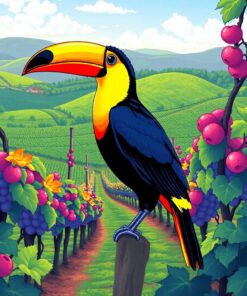 Rolling Vines Paint Numbers