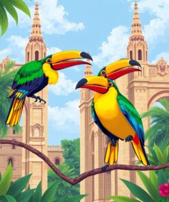 Old Arches Paint Numbers