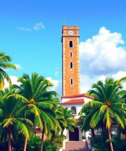 Tropical Palms Paint Numbers