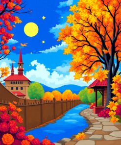 Lush Palms Paint Numbers