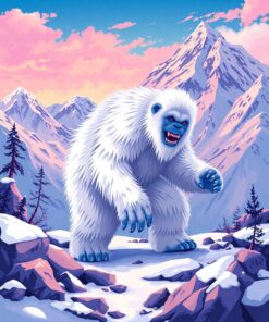 Elusive Yeti Paint Numbers