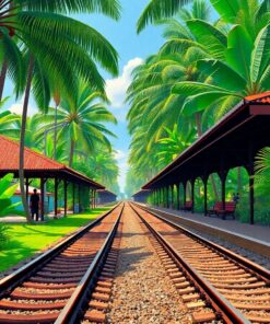 Tropical Canopy Paint Numbers